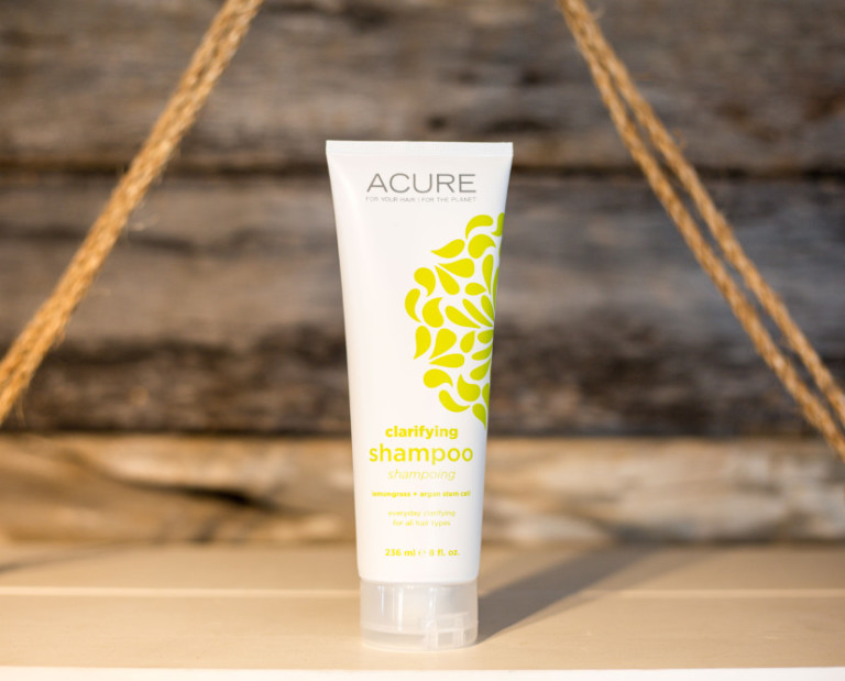 Shampoo Acure Lemongrass & Argán, Orgánico, natural y Cruelty Free Te