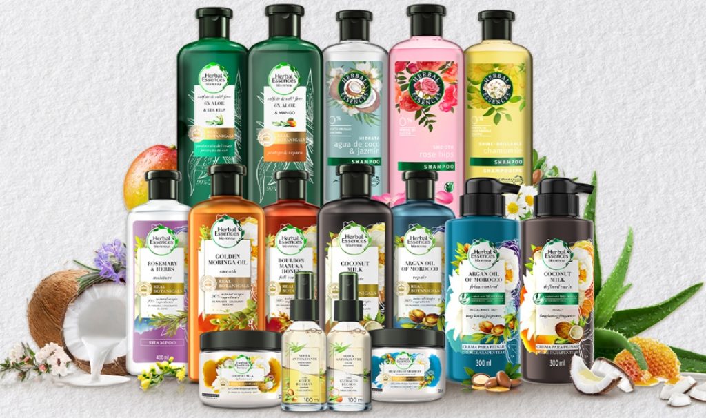 Herbal Essences el poder positivo de la naturaleza Te Protejo Chile